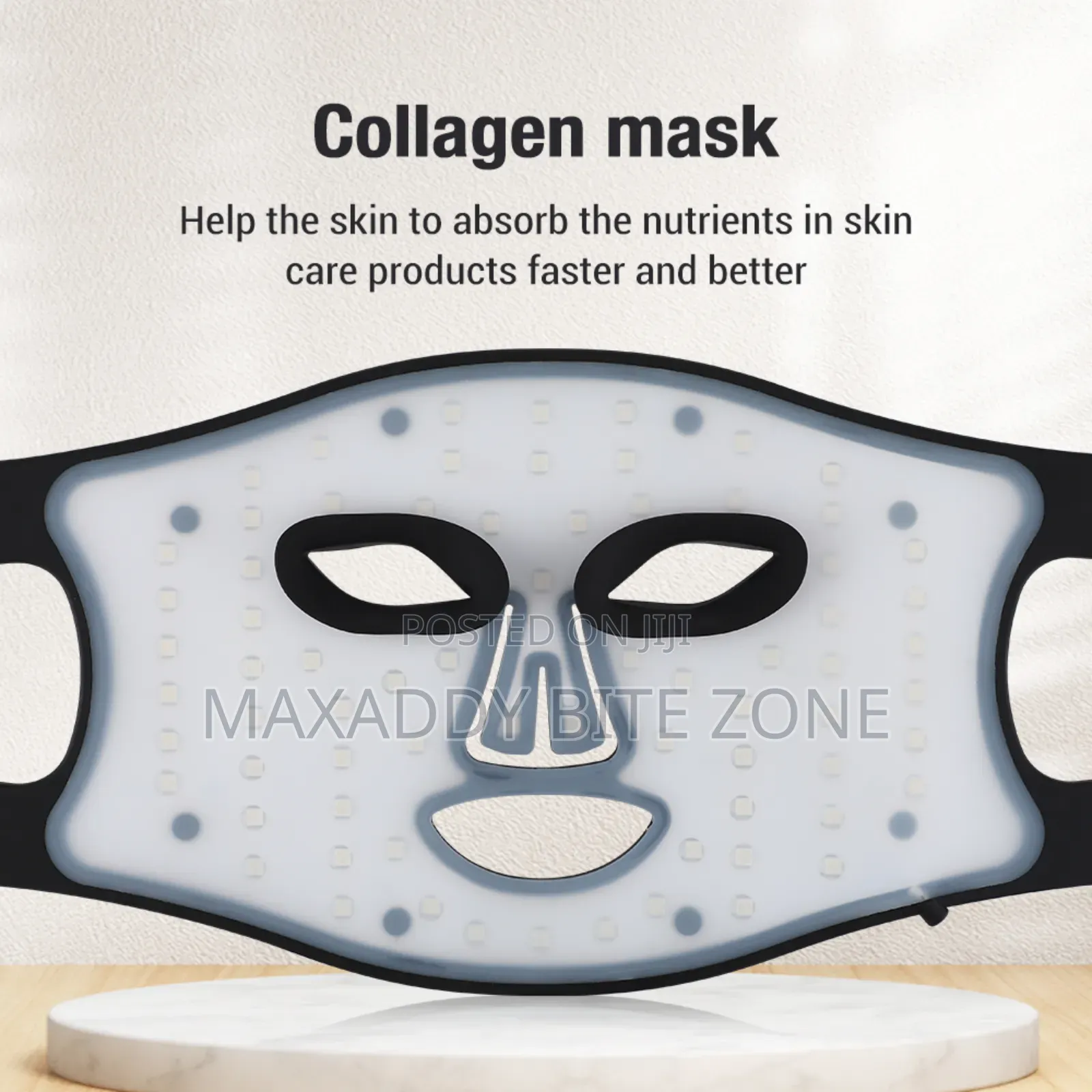 72 Led Photon Beauty Mask  Usb Electronic For Skin Tone