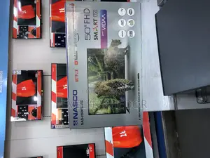 Nasco 50 Inches Tv Smart Brand New Available as Seen