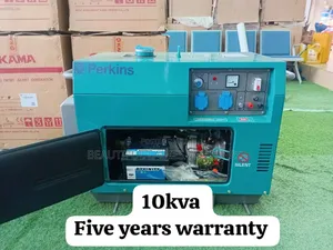 Polished Version 10kva 13000watts Perkins Diesel Silent Gen