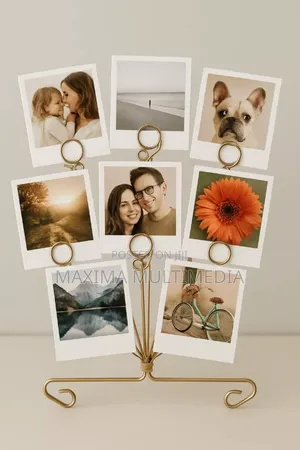 Brass Photo Stand or Holder