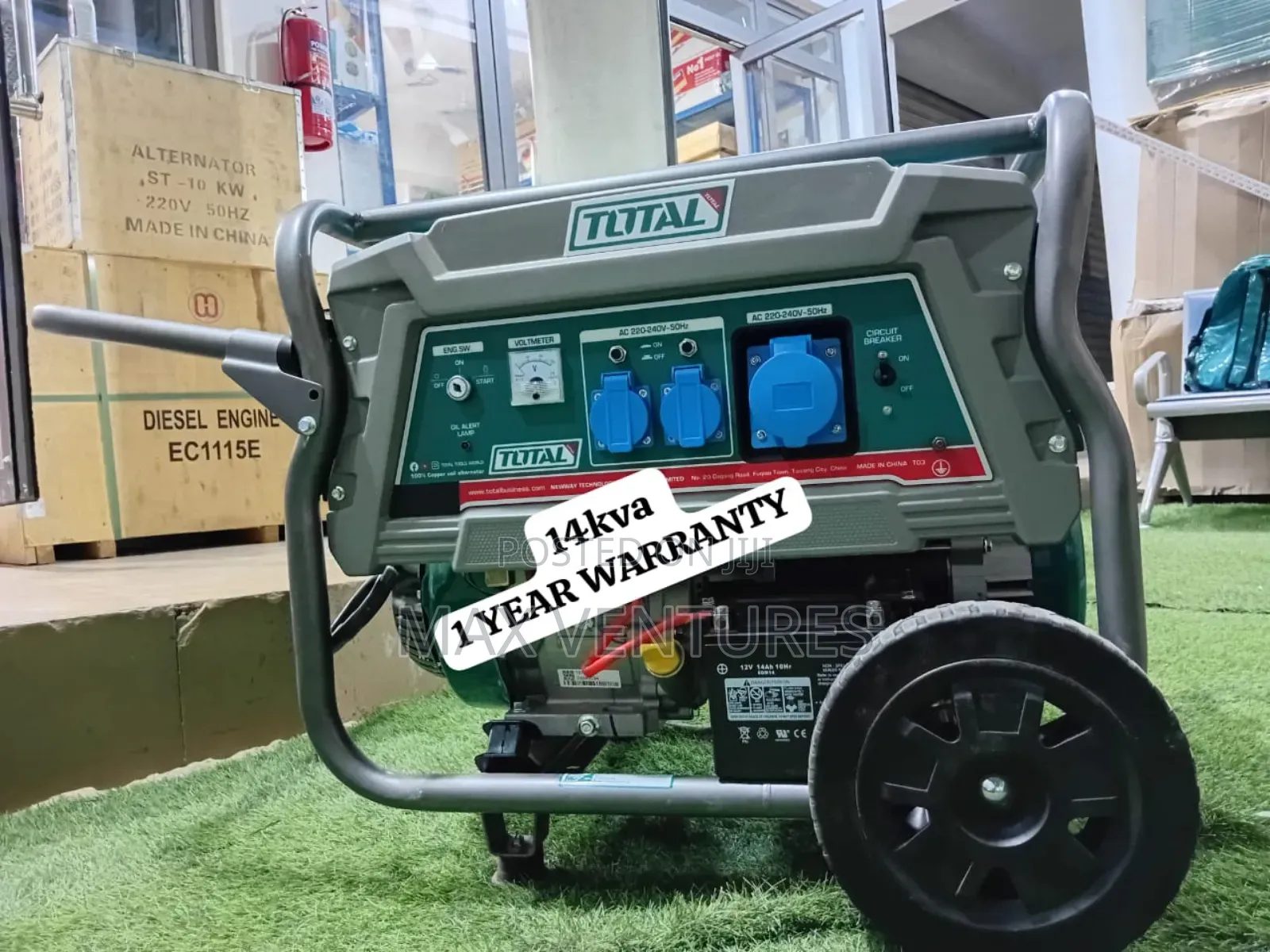 14kva Gasoline Total Generator Compact Design