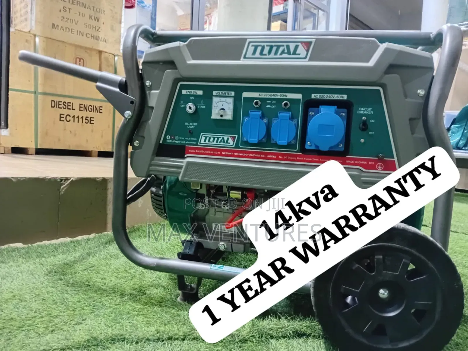 14kva Total Petrol Generator Compact Design