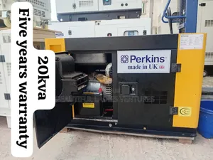Perkins 20kva 18000watts Diesel Generator Compact Design Uk