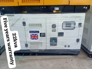 Perkins 22kva 18000watts Diesel Generator Compact Design Uk
