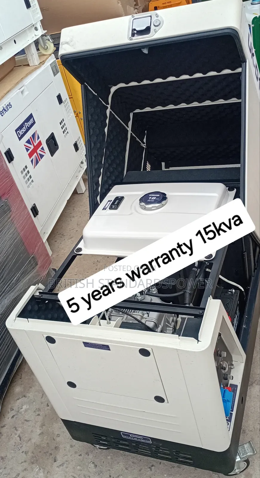 Power on Demand 15kva Silent Diesel Genset