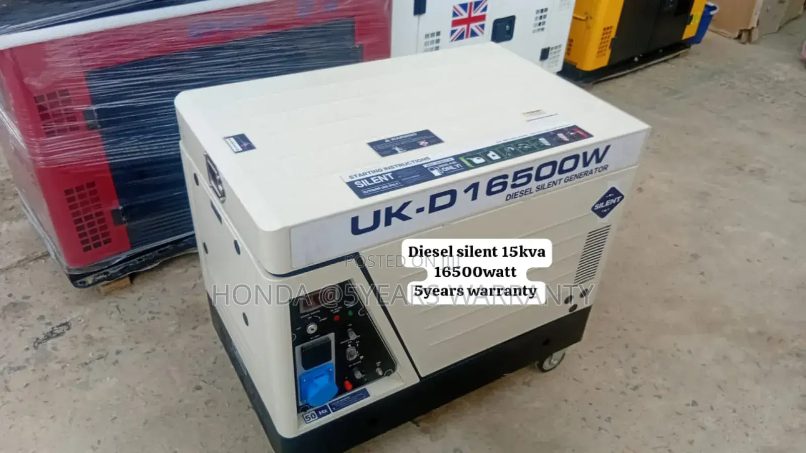 Energy Without Limits 15kva 16500watt Generator Diesel 15kva