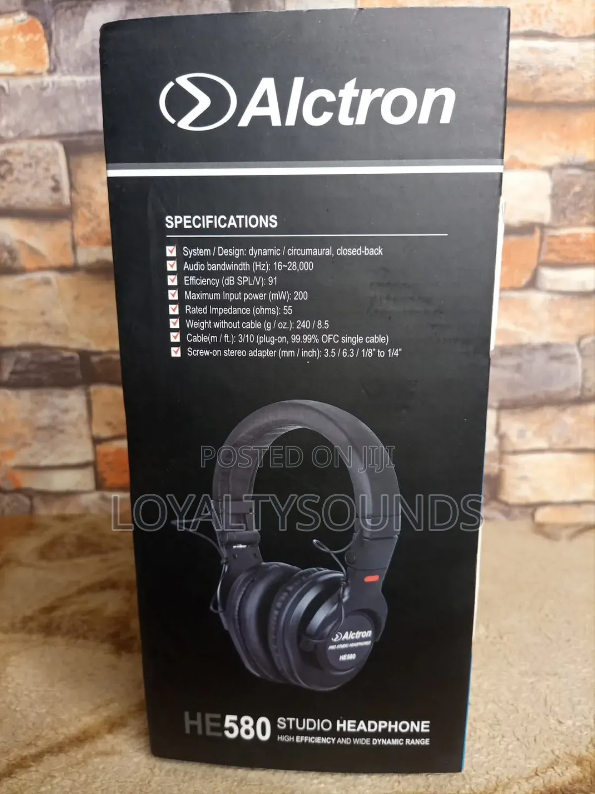 Alctron He580 Professional Monitoring Headphones
