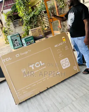 Sealed in Box TCL 65p735 65 Inch HDR Smart Screen Tv.