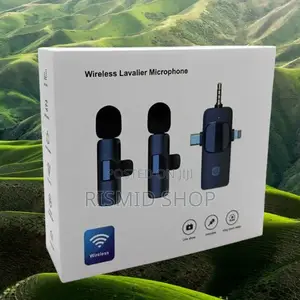 Wireless Lavalier Mini Microphone for Android Type C iPhone