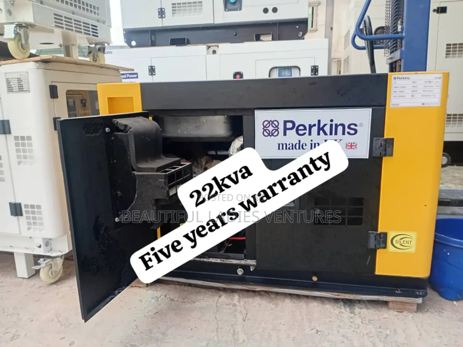 Fault Tolerant 20kva Perkins Diesel Generator 20kva Uk Model
