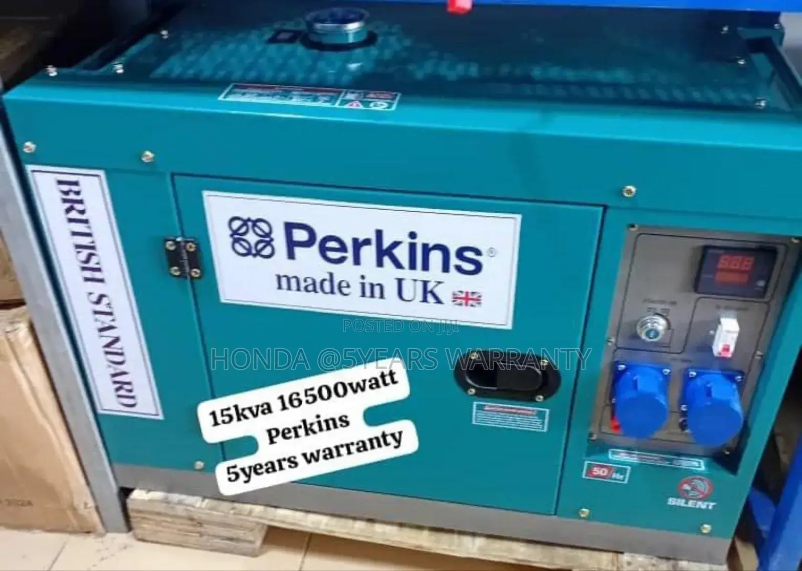 The Power Source 15kva 16500watt Perkins Generator 15kva
