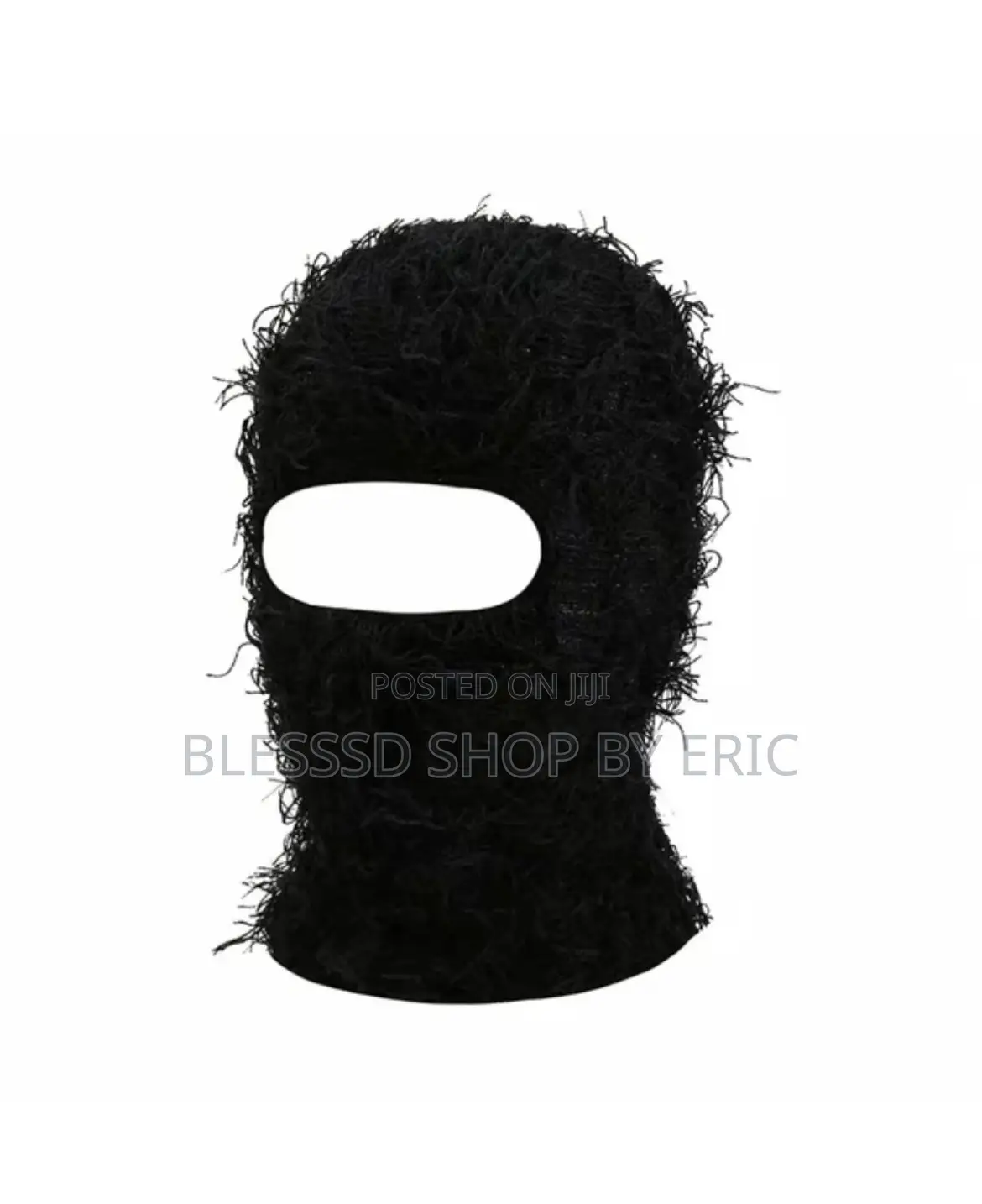 Ski Mask Fuzzy Type. Yeat Balaclava With Distressed Material