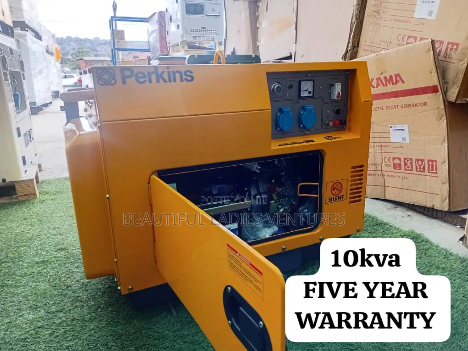 Gentle Start 10kva Perkins Silent 10kva Genset Diesel Silent
