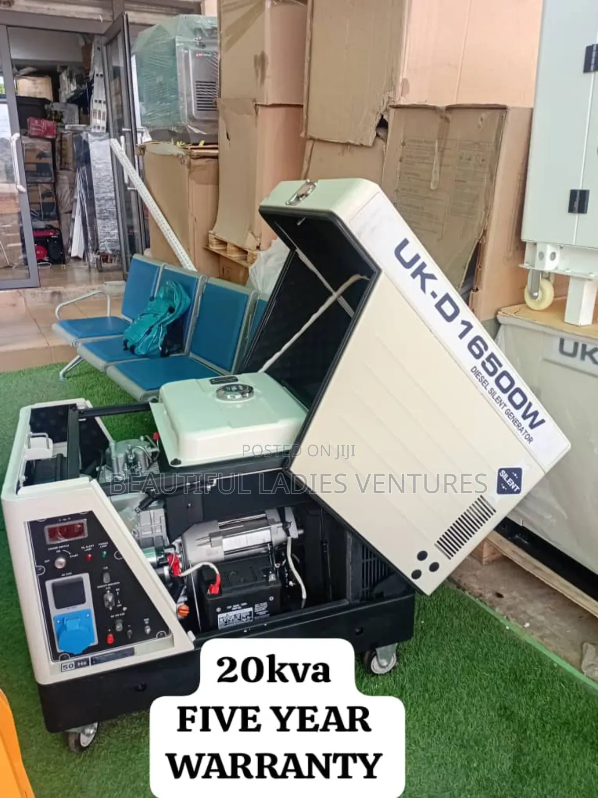Gentle Start 15kva Uk-D Silent 15kva Genset Diesel Silent