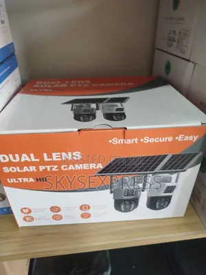 Dual Lense 4g PTZ Solar Camera