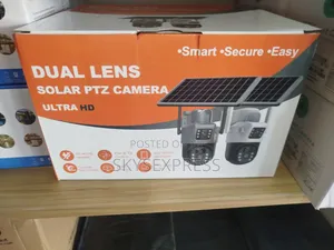 Dual Lense 4g PTZ Solar Camera