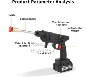 Pressure Rechargeable Spray Gun