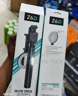 Selfie Stick With Light