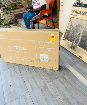 Elegant TCL 43s4500 43” Android Smart Tv(Black).
