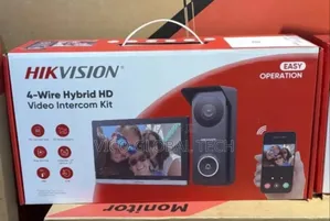 (Ds-kis313-p)Hikvision 4-wire Hybrid Hd Video Intercom Kit