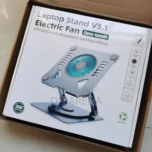 Laptop Stand With Cooling Fan