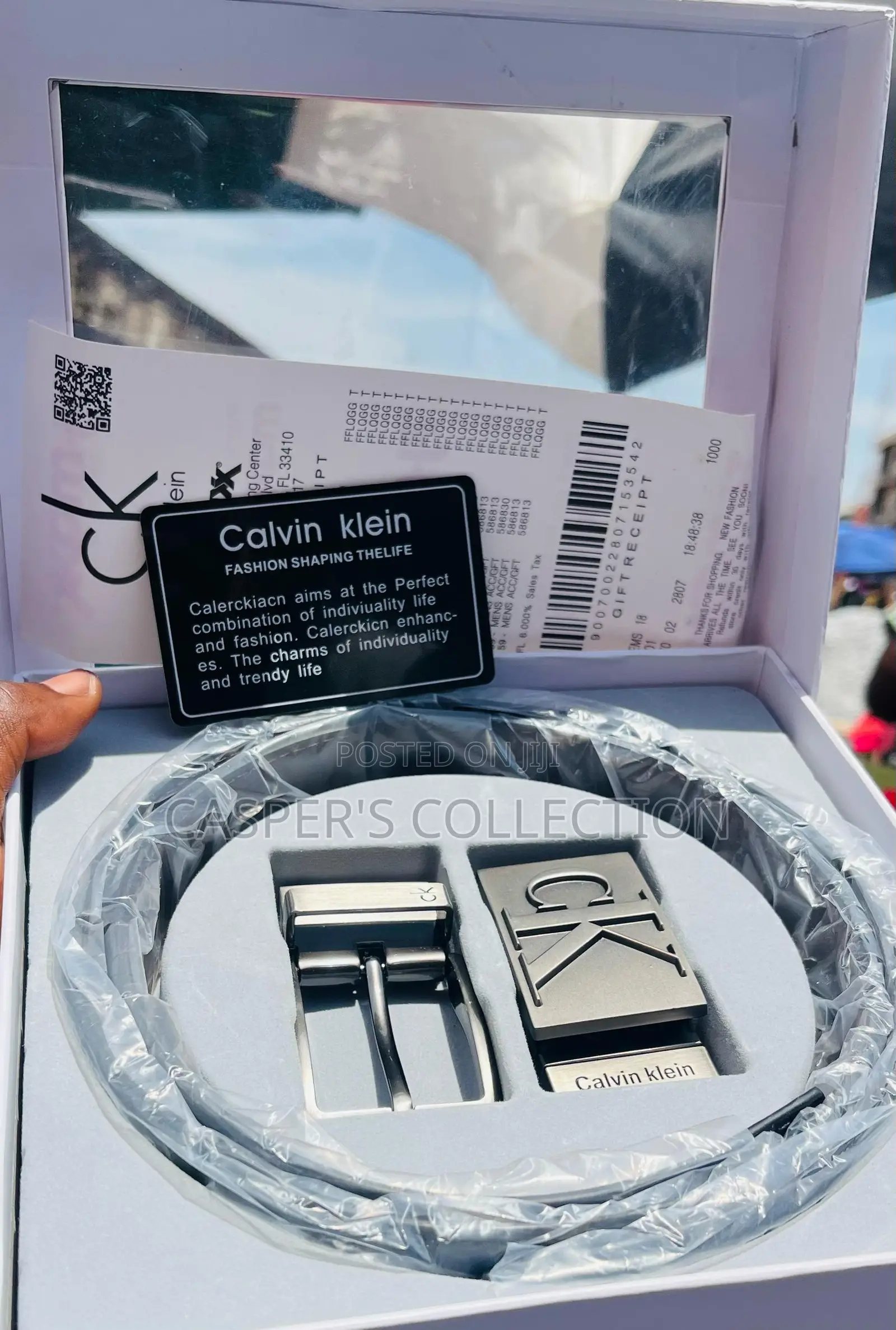 Calvin Klein and Coach Double Hook Belt
