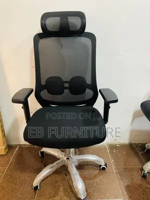 Net Swivel Office Chair With Headrest