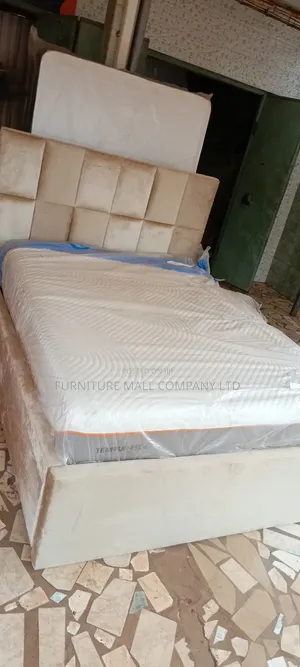 Sweet Queens Frame With Mattress 79/59💯🔥. Free Delivery📮