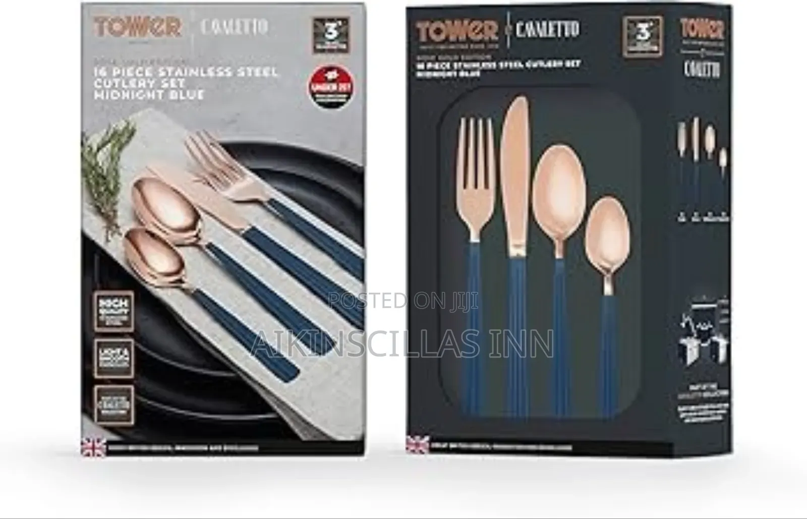 Tower Uk 16pcs Cutlery Set