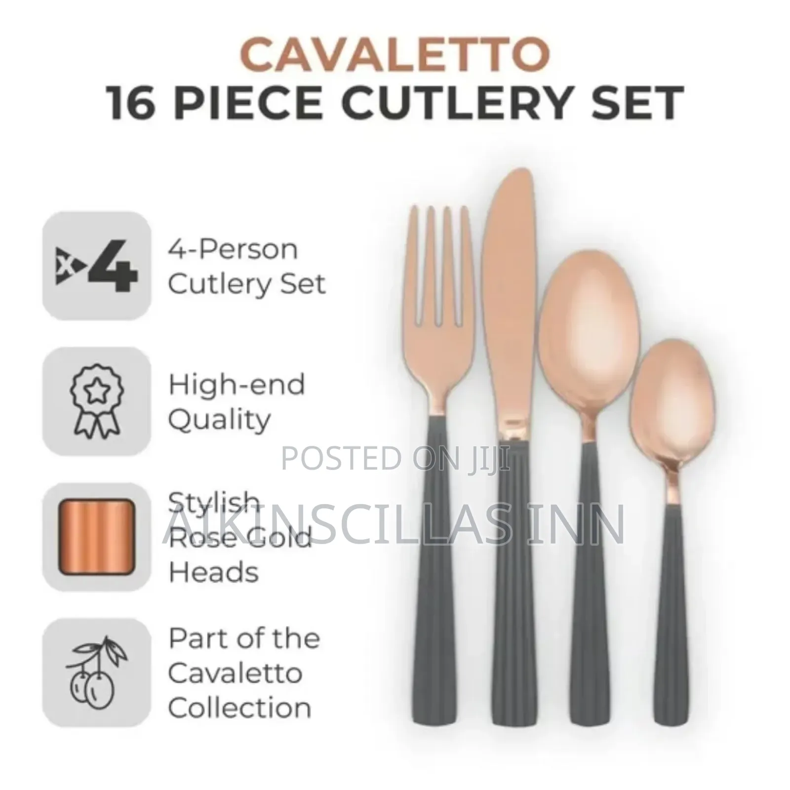 Tower Uk 16pcs Cutlery Set