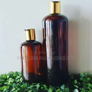 Empty Pet Cosmetics Shampoo Bottles