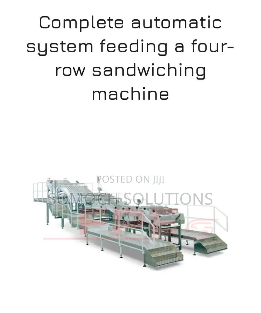 Automatic Equipment for Dry or Sandwiched Biscuit Manufactur