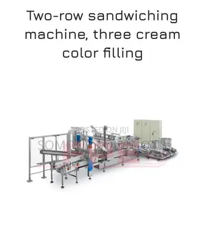 Complete Lines Biscuit Manufacturing, Two-Row Sandwiching