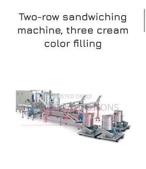 Complete Lines Biscuit Manufacturing, Two-Row Sandwiching