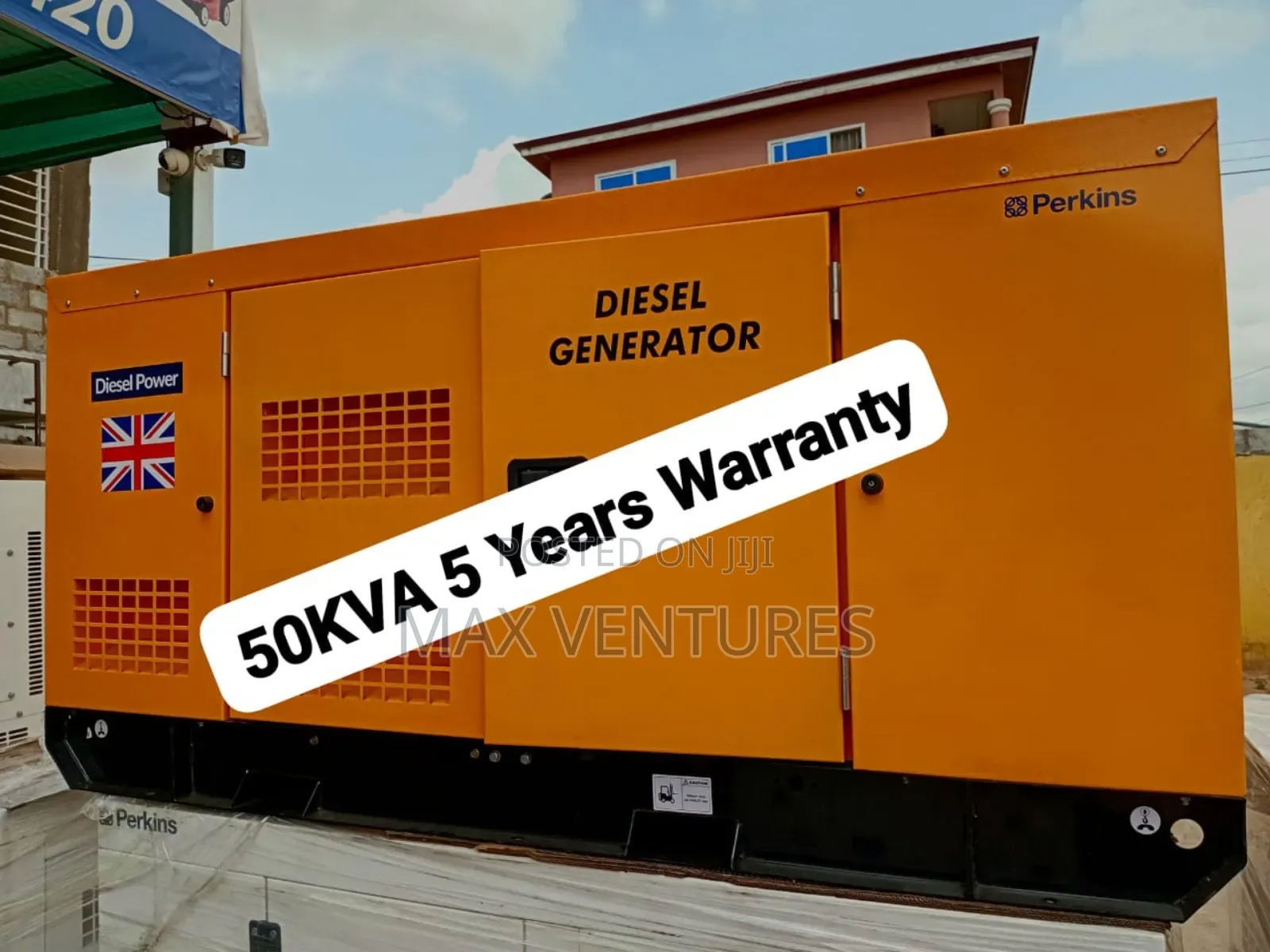 Power Up With Our 50kva Perkins Diesel Generator