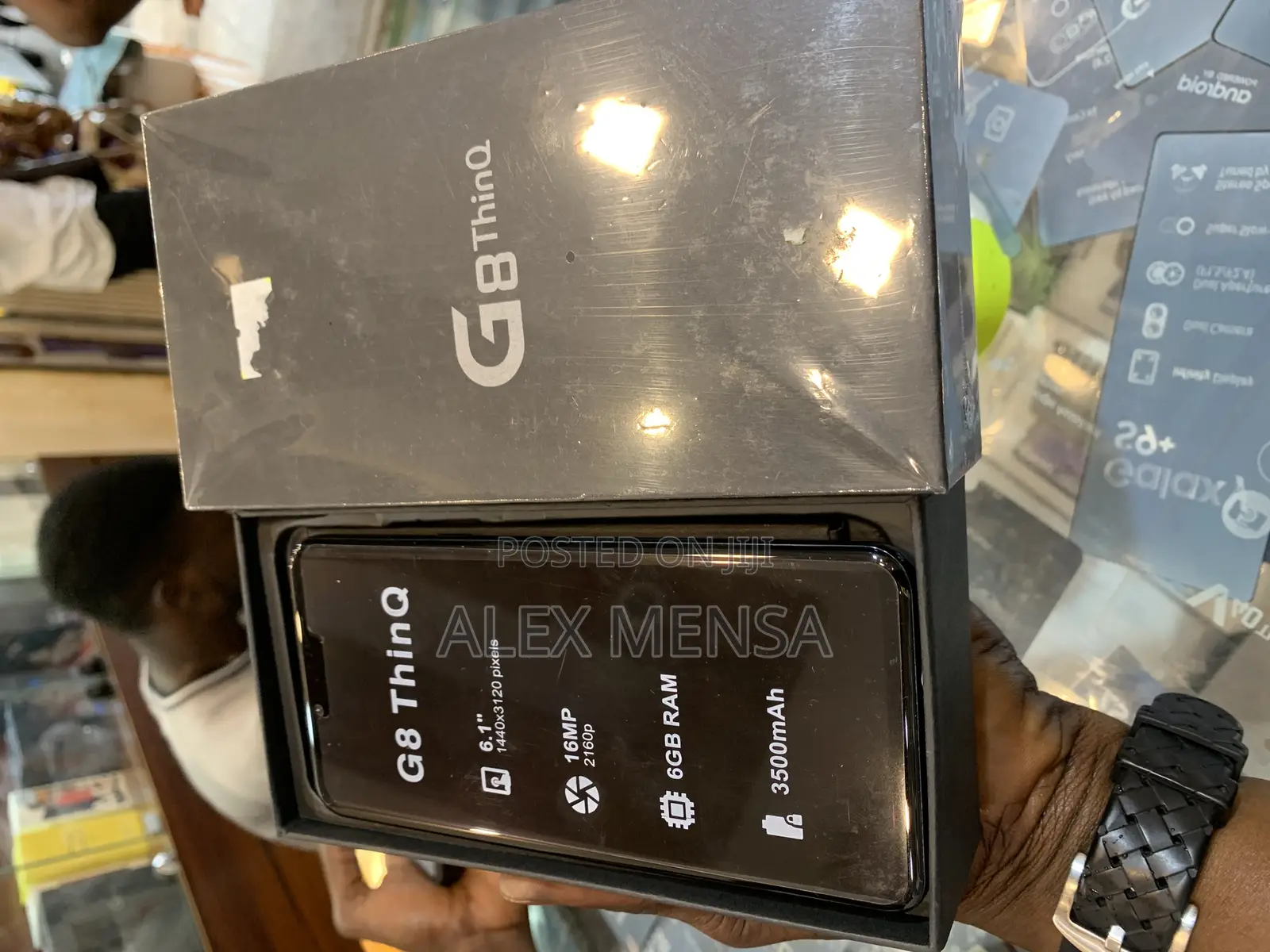 New LG G8 Thinq 64 GB Black