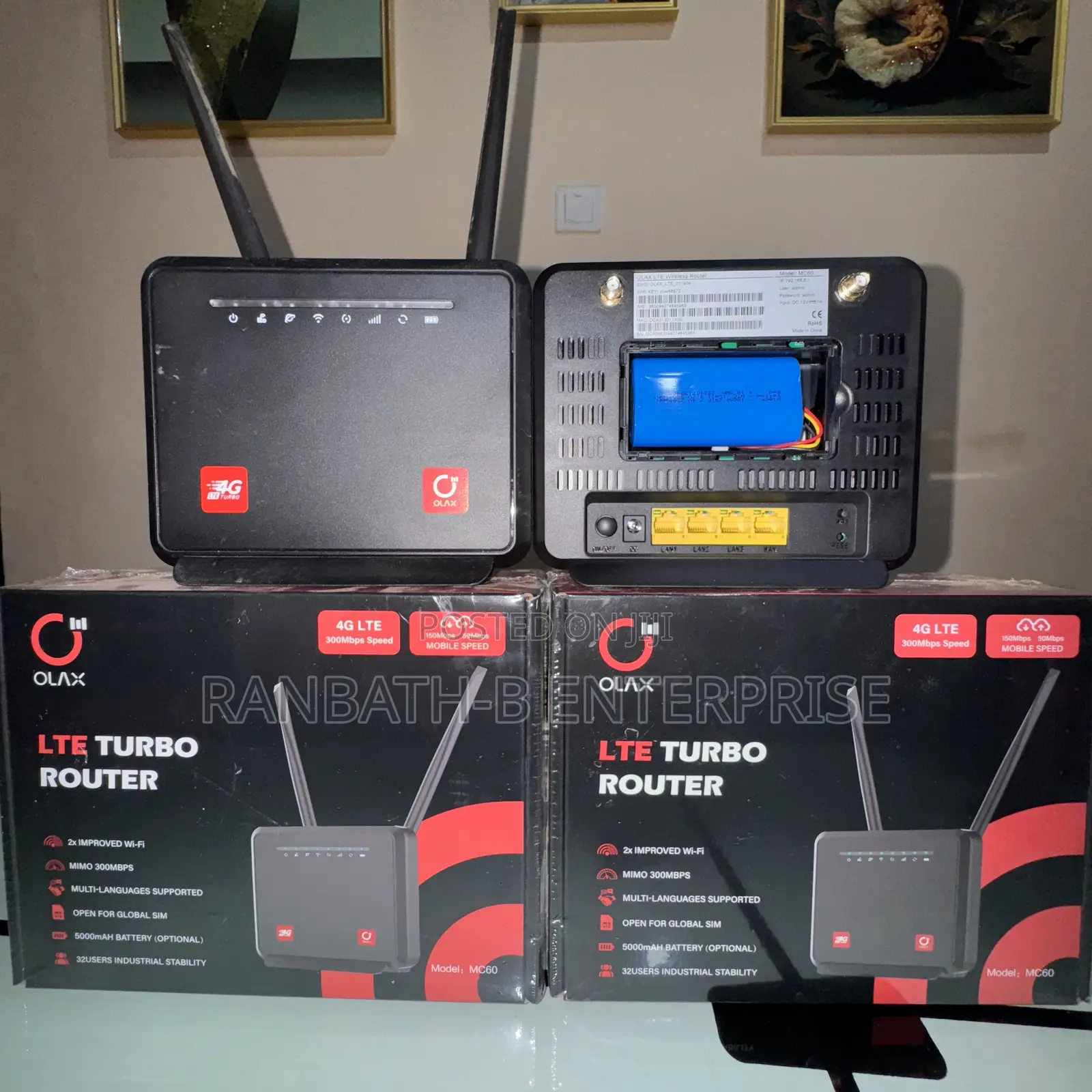 Olax Mc60 Turbo Router (Universal Router)