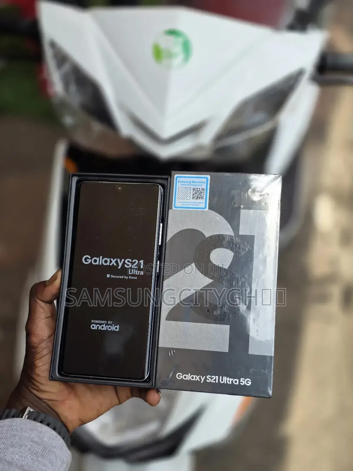 New Samsung Galaxy S21 Ultra 5G 256 GB Silver