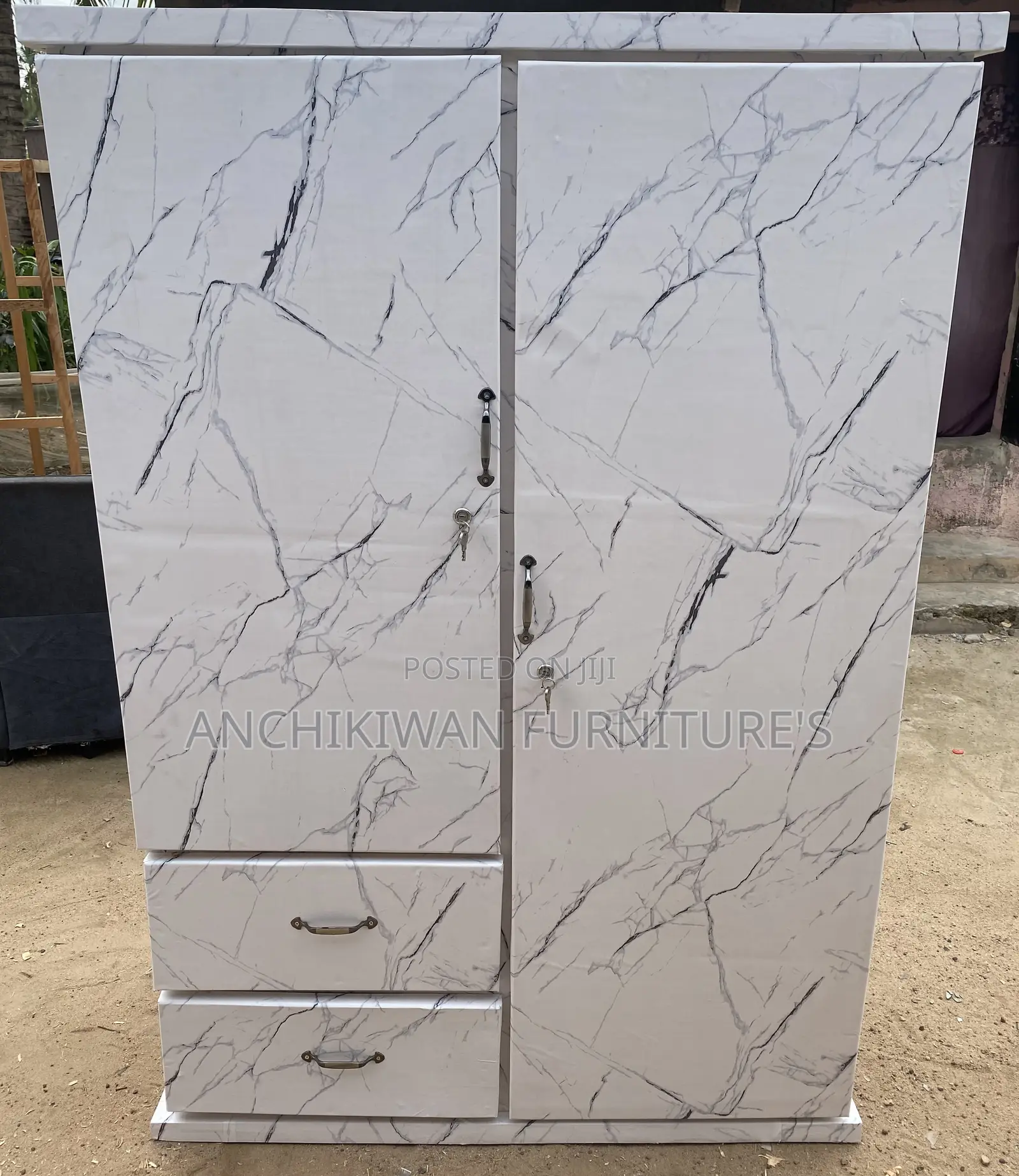 Plin White Wadrobe (Cash on Delivery )
