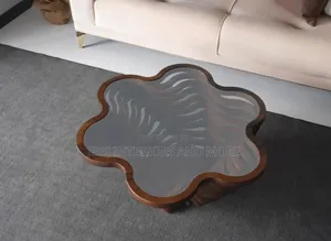 Center Table (Smoked Glass)