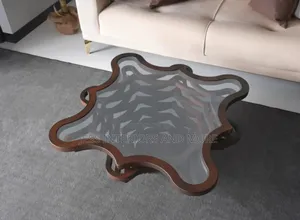 Coffee Table (Smoked Tempered Glass)