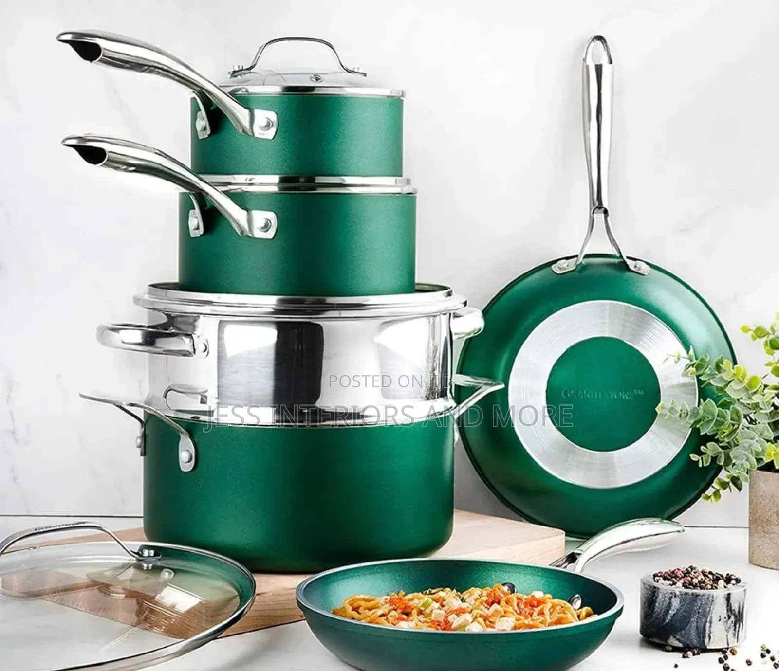 Granitestone Ultra Nonstick 10-Piece Cookware Set
