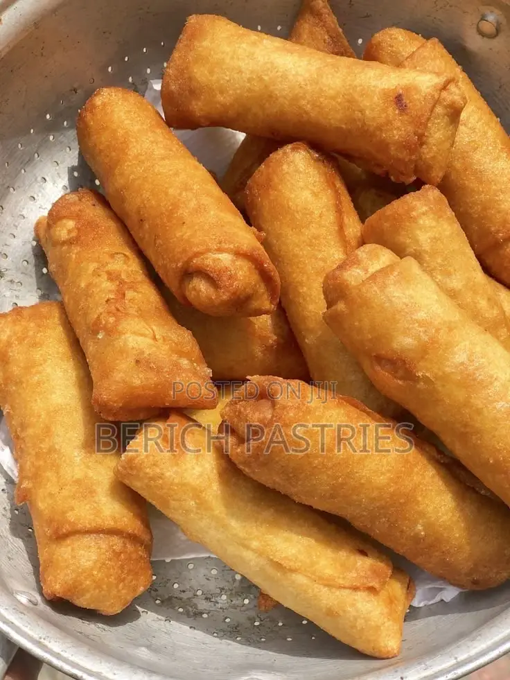 Frozen Spring Rolls and Samosa