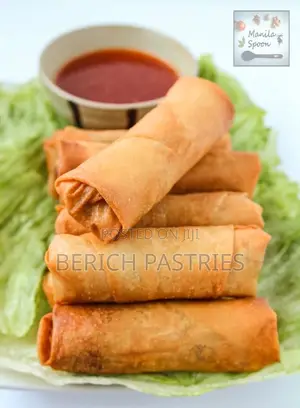 Frozen Spring Rolls and Samosa