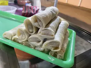 Frozen Spring Rolls and Samosa