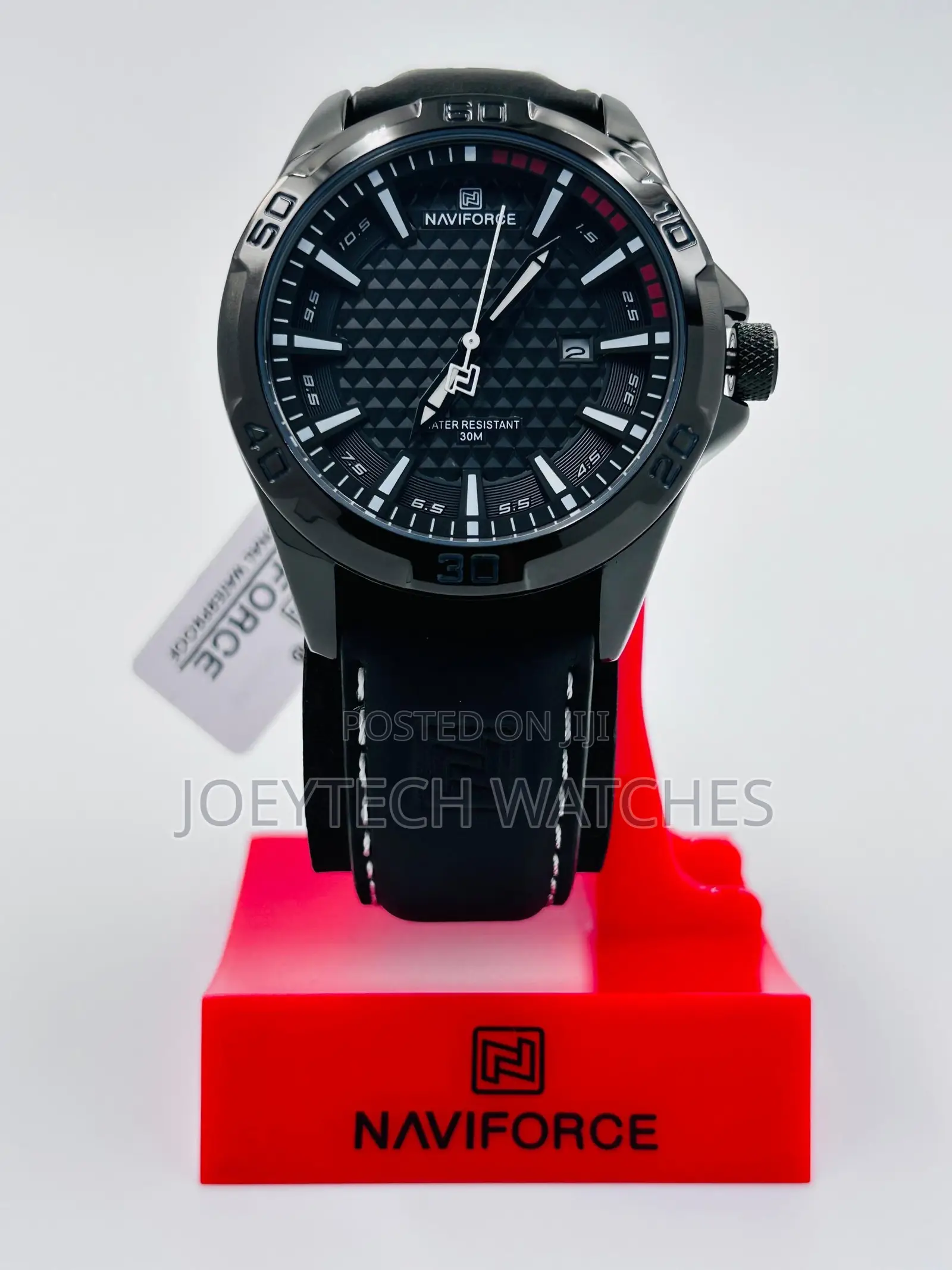 Naviforce Analog Leather Watches