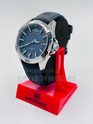 Naviforce Analog Leather Watches