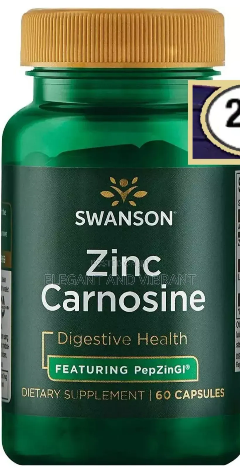 Zinc Carnosine (Pepzin Gi) for Gastric Digestive Health