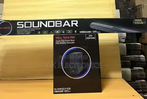 Tv Enhancement Well Tech 12000 Watts Wireless Soundbar