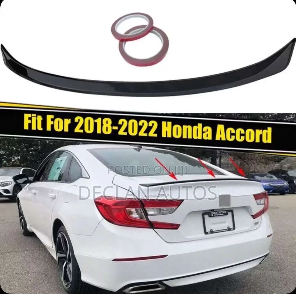 Honda Accord 2022 Boot Spoiler